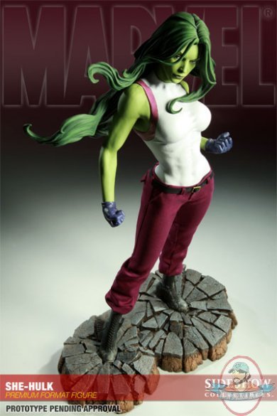 She-Hulk Premium Format Figure Statue by Sideshow Collectibles