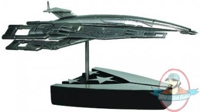 Mass Effect Alliance Normandy SR1 Replica Ship Silver Var Dark Horse 