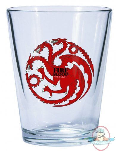 Game of Thrones Shot Glass Targaryen Sigil by Dark Horse
