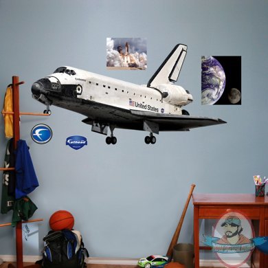 Fathead Space Shuttle Endeavor Mural