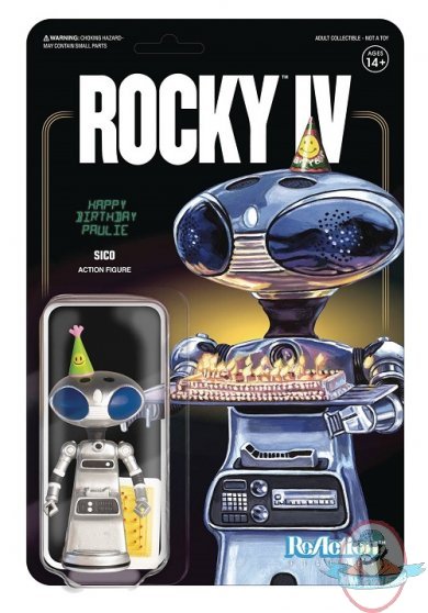 Rocky Sico Robot ReAction Figure Super 7