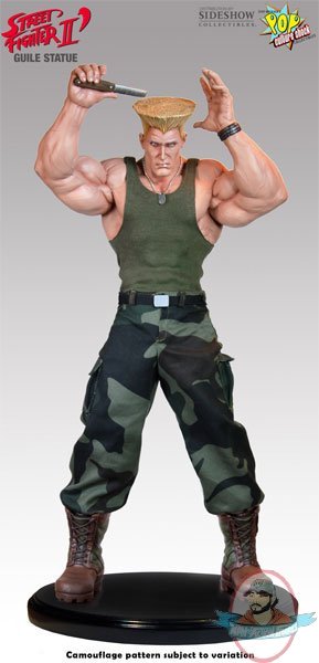 Street Fighter: Guile Championship Edition Statue Used