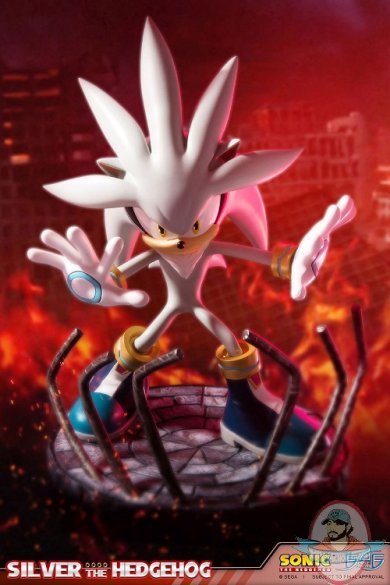 shadow the hedgehog statue