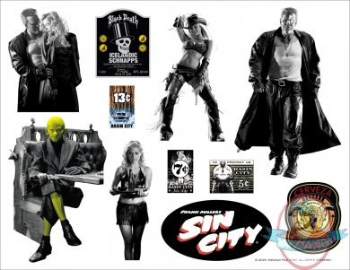 Sin City Environment Magnet Set by Dark Horse