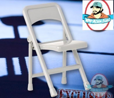 Grey Folding Chair for Figures by Figures Toy Company