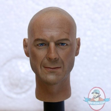  12 Inch 1/6 Scale Head Sculpt Bruce Willis HP-0077 by HeadPlay 