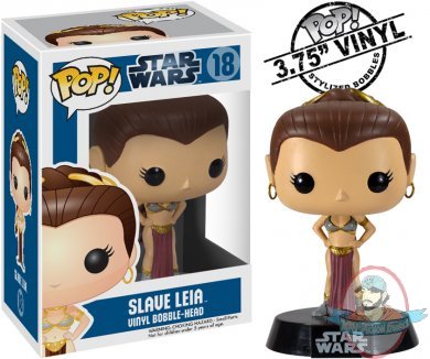 Star Wars Slave Leia Series 3 Pop! Bobble Head Original Blue Box Funko