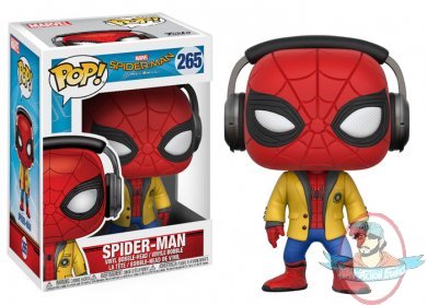Pop! Movies: Spider-Man Homecoming Spider-Man w Headphones #265 Funko