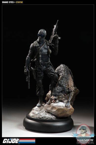 G.I. Joe Snake Eyes and Timber Polystone Statue Sideshow Collectibles