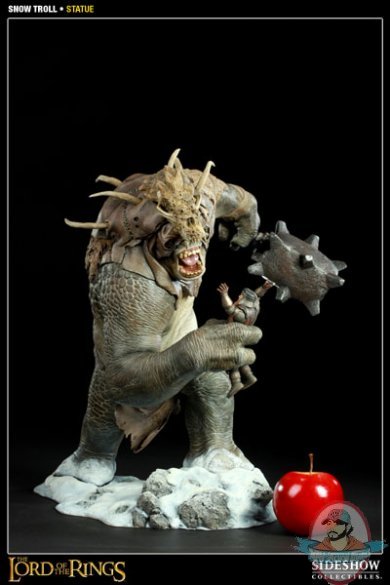 Lord of the Rings Snow Troll Polystone Statue by Sideshow Collectibles