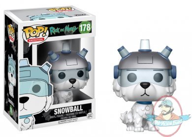 Pop Animation! Rick and Morty: Snowball #178 Funko