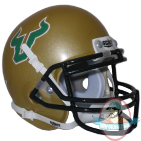 South Florida Bulls Mini Authentic Helmet Schutt 