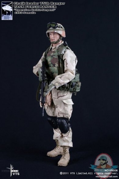 1/6 Scale Chalk Leader Task Force Ranger Operation Serpent Somalia1993