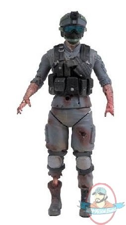 World War Z 6" inch Figure Soldier Zombie by Jazwares JC