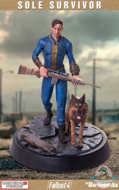 Fallout 4 Sole Survivor 1/4 scale Statue Gaming Heads 