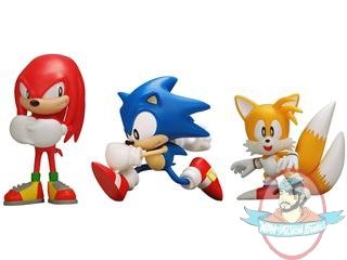 Classic Sonic the Hedgehog 5" Vinyl Series 01 - Set of 3