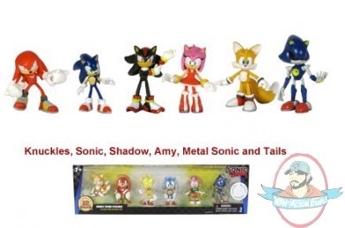 Sonic the Hedgehog 2" Multi Pack Modern Figures by Jazwares