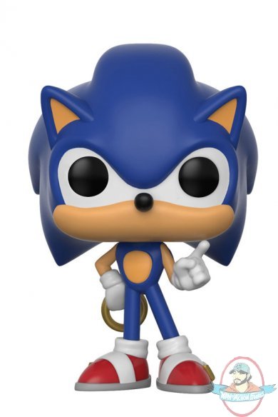Pop! Games Sonic: Sonic with Ring Vinyl Figure by Funko