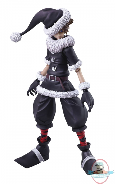 Kingdom Hearts II Bring Arts Sora Figure Christmas Town Square Enix