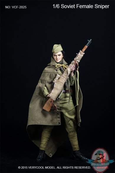 1/6 WWII Soviet Female Sniper VCF-2025 Figure by Very Cool