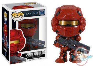 Pop! Halo 4 Spartan Warrior Red Vinyl Figure by Funko