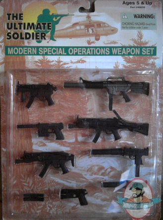 Ultimate Soldier US Modern Special Operations Set 21st Century Toys
