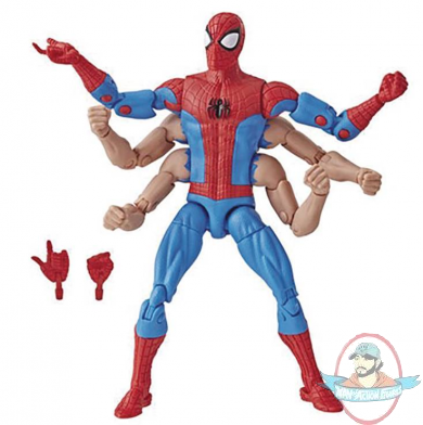 Spider-Man Marvel Legends Wave 9 Six Arm Spider-Man Figure Hasbro