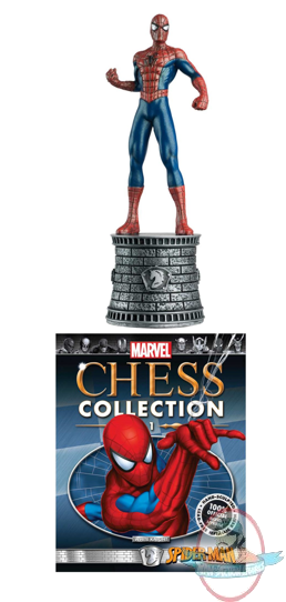 Marvel Chess Figurine #1 Spider-Man White Knight Eaglemoss