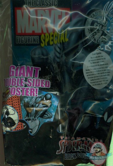 Classic Marvel Figurine Collection Magazine Special Spider-Man Black Classic Marvel Figurine Collection Magazine Special Spider-Man Black