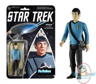 Star Trek Series 1 Spock Leonard Nimoy ReAction 3 3/4" Figure Funko