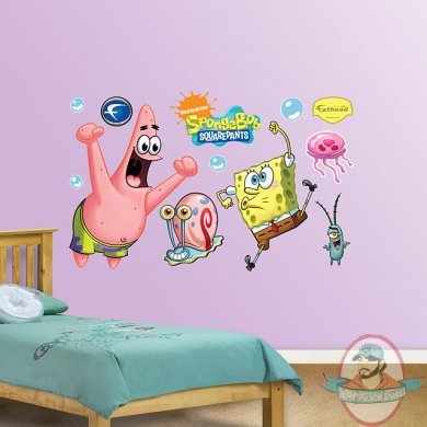 Fathead SpongeBob and Patrick