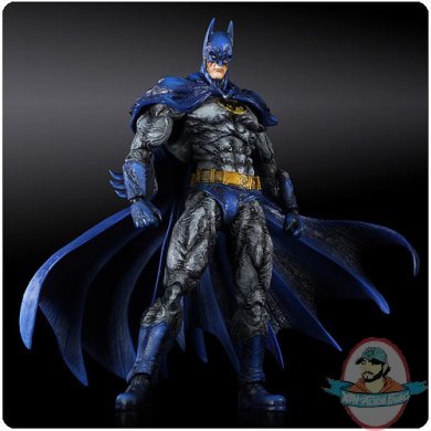 Batman Arkham City Play Arts Kai Batman 1970s Batsuit Skin Figure