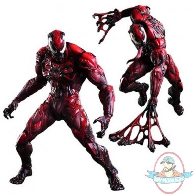 Marvel Universe Venom Red Variant Play Arts Kai Figure Square Enix