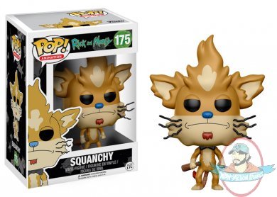 Pop Animation! Rick and Morty: Squanchy #175 Funko