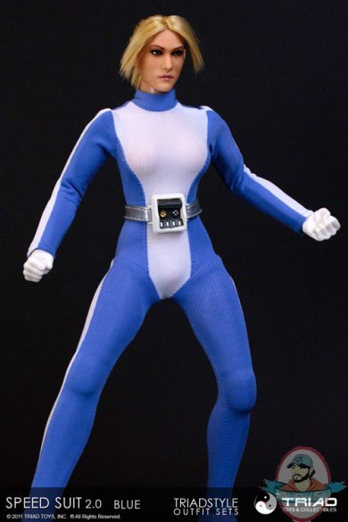  Speed Suit 2.0 Blue Outfit Set by Triad Toys