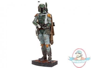 Star Wars Boba Fett Life Size Statue Sideshow Collectibles 400301