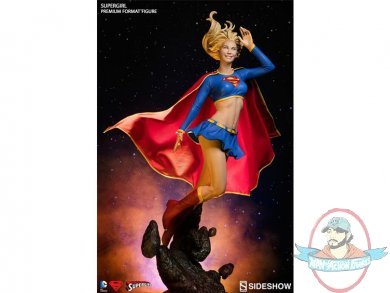 Dc 1/4 Scale Premium Format Supergirl Sideshow Collectibles 300264