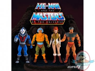 He-Man & The Masters of the Universe Club Grayskull Wave 1 Set of 4