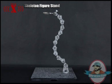 1/6 Scale "X" Toys Skeleton Figure Stand for 12 inch Figures 