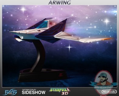 Star Fox Arwing 12 inch Statue by First 4 Figures