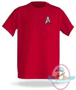 Star Trek Engineering Red T Shirt Tos Xl Tee Scotty