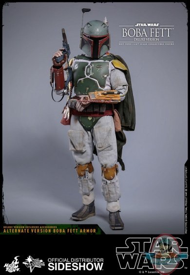 1 6 Star Wars Boba Fett Deluxe Version Mms 464 Hot Toys 903352 Man Of Action Figures