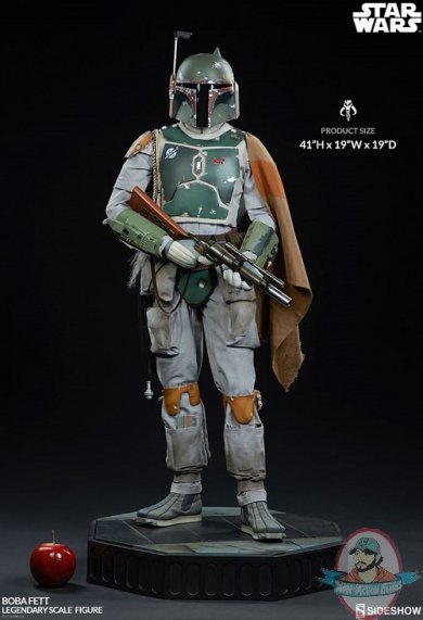 Star Wars Boba Fett Legendary Scale Figure Sideshow 400083