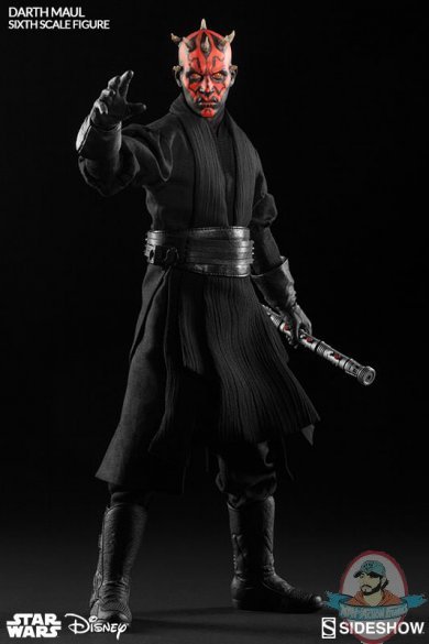 1/6 Star Wars Darth Maul Duel on Naboo Figure Sideshow Collectibles 