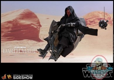 1/6 Star Wars Darth Maul with Sith Speeder DX17 Hot Toys 903737