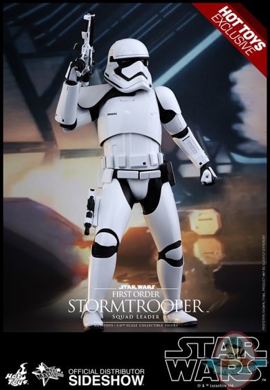 1/6 Star Wars First Order Stormtrooper Squad Leader Excl MMs316 Used