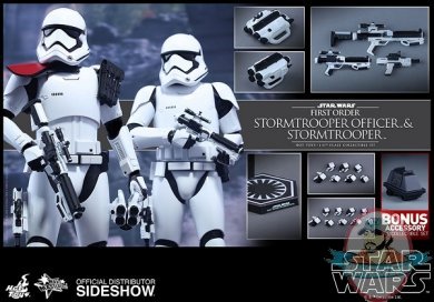 1/6 Star Wars First Order Stormtrooper & Officer Hot Toy 902604MMS 335