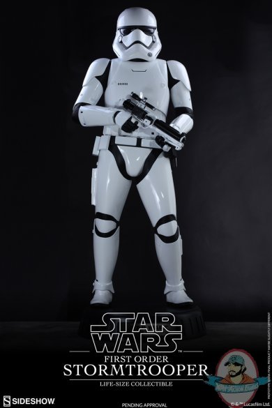 Star Wars First Order Stormtrooper Life Size Figure Sideshow