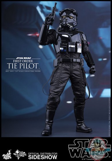 1/6 Star Wars First Order TIE Pilot 902555 MMS324 Hot Toys 