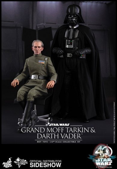 1/6 Star Wars Grand Moff Tarkin and Darth Vader MMS Hot Toys 903162